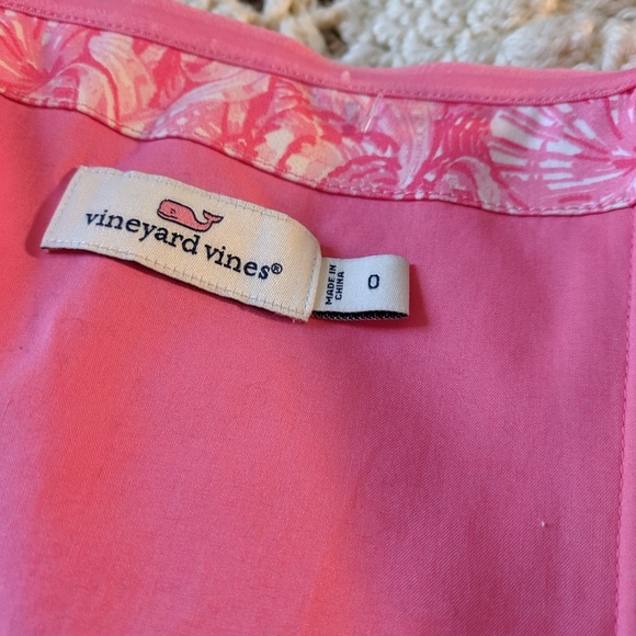 Vineyard Vines Shells all over strapless dress 0 - Picture 5 of 8